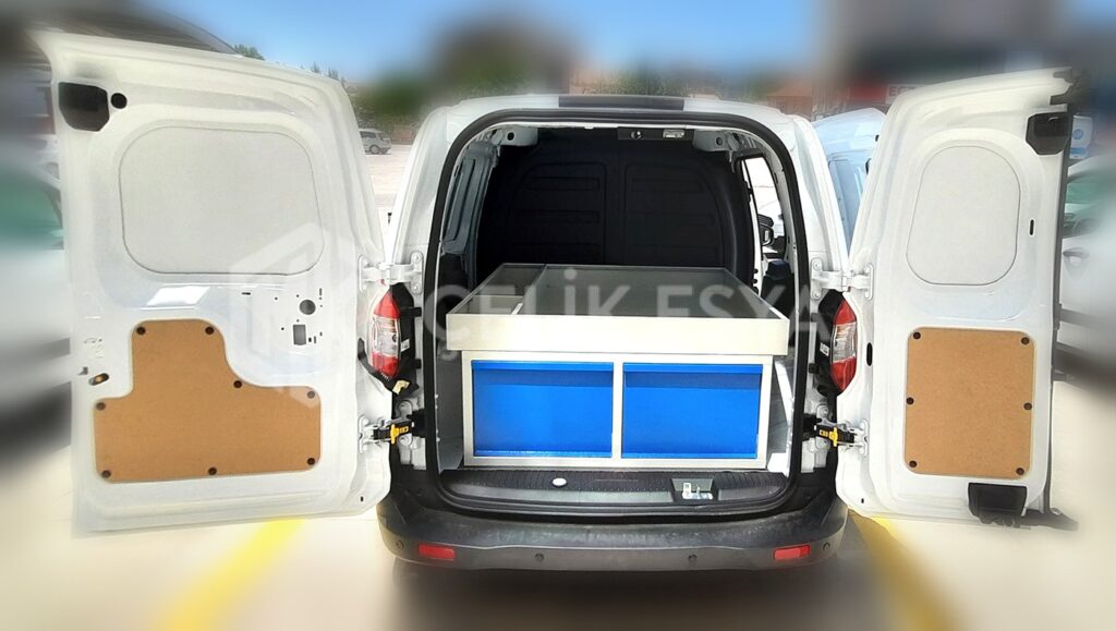 Ford Courier Araç İçi Dolap Sistemleri MK-424