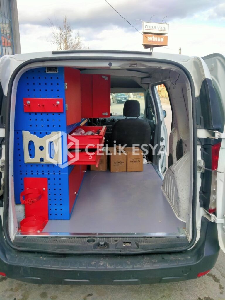 Dacia Dokker Van Araç içi Dolap Sistemleri MK-411